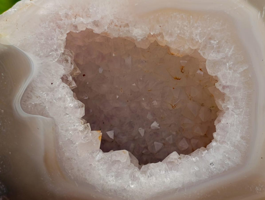 Polished Amethyst Agate Geodes x 6 From Madagascar