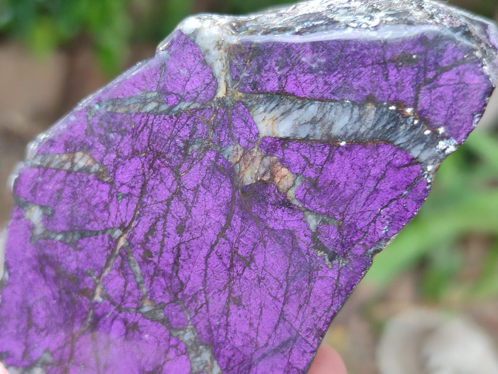 Polished Metallic Purpurite Specimens x 4 From Erongo, Namibia