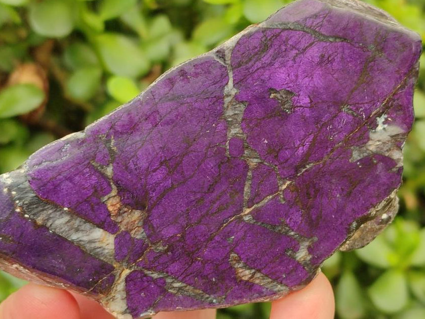 Polished Metallic Purpurite Specimens x 4 From Erongo, Namibia