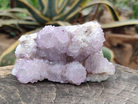 Natural Sunburst Amethyst Spirit Clusters x 2 From Boekenhouthoek, South Africa