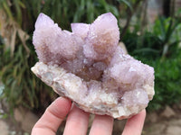 Natural Sunburst Amethyst Spirit Clusters x 2 From Boekenhouthoek, South Africa