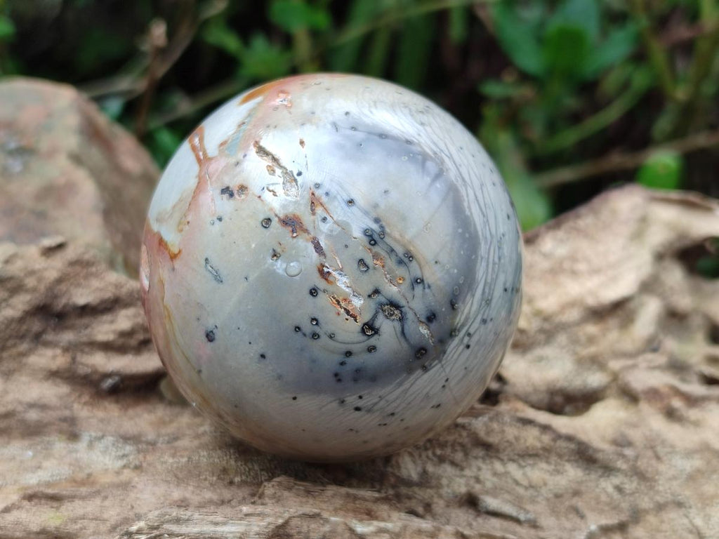 Polished Polychrome Jasper Spheres x 6 From NW Coast, Madagascar