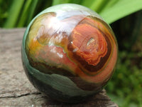 Polished Polychrome Jasper Spheres x 6 From NW Coast, Madagascar