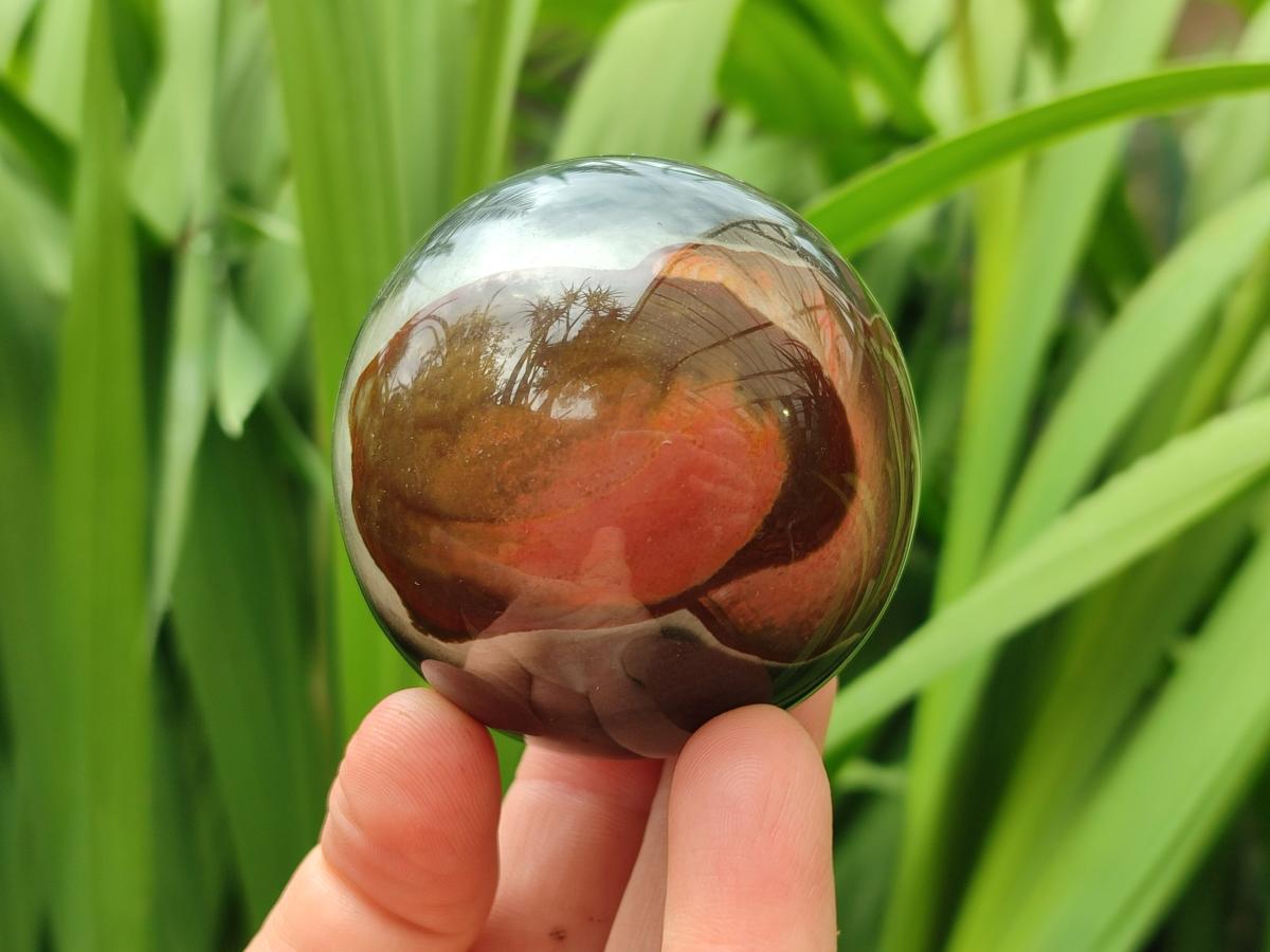Polished Polychrome Jasper Spheres x 6 From NW Coast, Madagascar