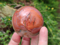 Polished Polychrome Jasper Spheres x 6 From NW Coast, Madagascar
