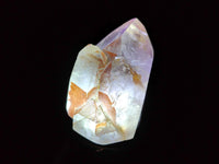 Polished Smokey Amethyst Window Quartz Crystals x 6 From Akansobe, Madagascar