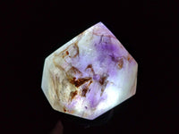 Polished Smokey Amethyst Window Quartz Crystals x 6 From Akansobe, Madagascar