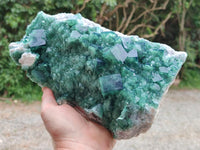Natural XL Green Fluorite Specimen x 1 From Mandrosonoro, Madagascar