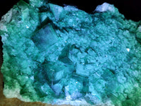 Natural XL Green Fluorite Specimen x 1 From Mandrosonoro, Madagascar