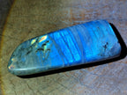 Polished Labradorite Standing Free Forms x 6 From Tulear, Madagascar