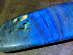 Polished Labradorite Standing Free Forms x 6 From Tulear, Madagascar