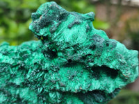 Natural Silky Malachite Specimens x 3 From Kasompe, Congo