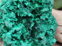 Natural Silky Malachite Specimens x 3 From Kasompe, Congo