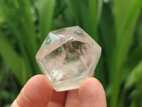 Polished Wispy Smokey Quartz Crystals x 12 From Madagascar