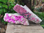 Natural Salrose Cobaltion Dolomite Specimens x 2 From Kakanda, Congo