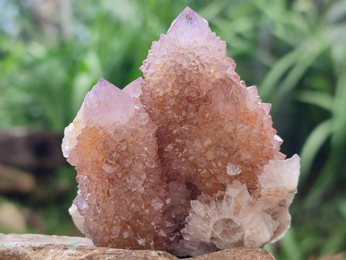 Natural Amethyst and Ametrine Spirit Crystal Clusters x 12 From Boekenhouthoek, South Africa - Toprock Gemstones and Minerals 