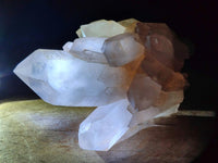 Natural Clear Quartz Crystal Clusters x 4 From Ambatofinandrahana, Madagascar