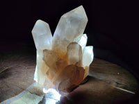 Natural Clear Quartz Crystal Clusters x 4 From Ambatofinandrahana, Madagascar