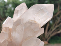Natural Clear Quartz Crystal Clusters x 4 From Ambatofinandrahana, Madagascar