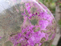 Polished XL Rare Purple Stichtite Standing Free Form x 1 From Barberton, South Africa