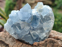 Natural Blue Celestite Specimens x 30 From Sakoany, Madagascar