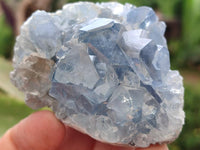 Natural Blue Celestite Specimens x 30 From Sakoany, Madagascar