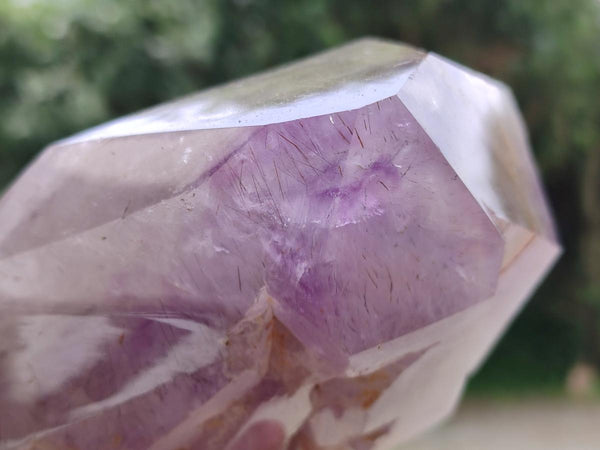 Polished Window Amethyst Crystal x 1 From Akansobe, Madagascar