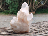 Natural Clear Quartz Crystal Clusters x 4 From Ambatofinandrahana, Madagascar