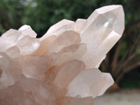 Natural Clear Quartz Crystal Clusters x 4 From Ambatofinandrahana, Madagascar