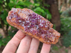 Natural Dark Purple Amethyst Quartz Crystal Plates x 5 From Boekenhouthoek, South Africa