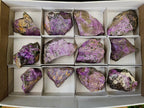 Natural Stichtite Cobbed Specimens x 12 From Barberton, South Africa
