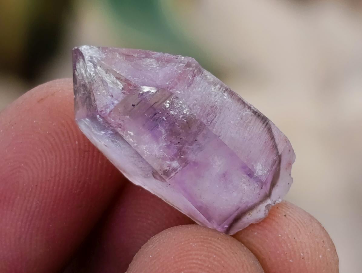 Natural Window Amethyst Crystals x 0.97 Kg Lot From Chiredzi, Zimbabwe