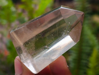 Polished Smokey Window Quartz Crystals x 6 From Madagascar