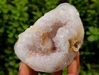 Polished Amethyst Agate Geodes x 6 From Maintirano, Madagascar