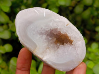 Polished Amethyst Agate Geodes x 6 From Maintirano, Madagascar