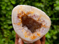 Polished Amethyst Agate Geodes x 6 From Maintirano, Madagascar