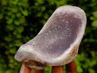 Polished Amethyst Agate Geodes x 6 From Maintirano, Madagascar