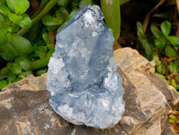 Natural Blue Celestite Specimens x 2 From Sakoany, Madagascar