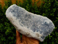 Natural Blue Celestite Specimens x 2 From Sakoany, Madagascar
