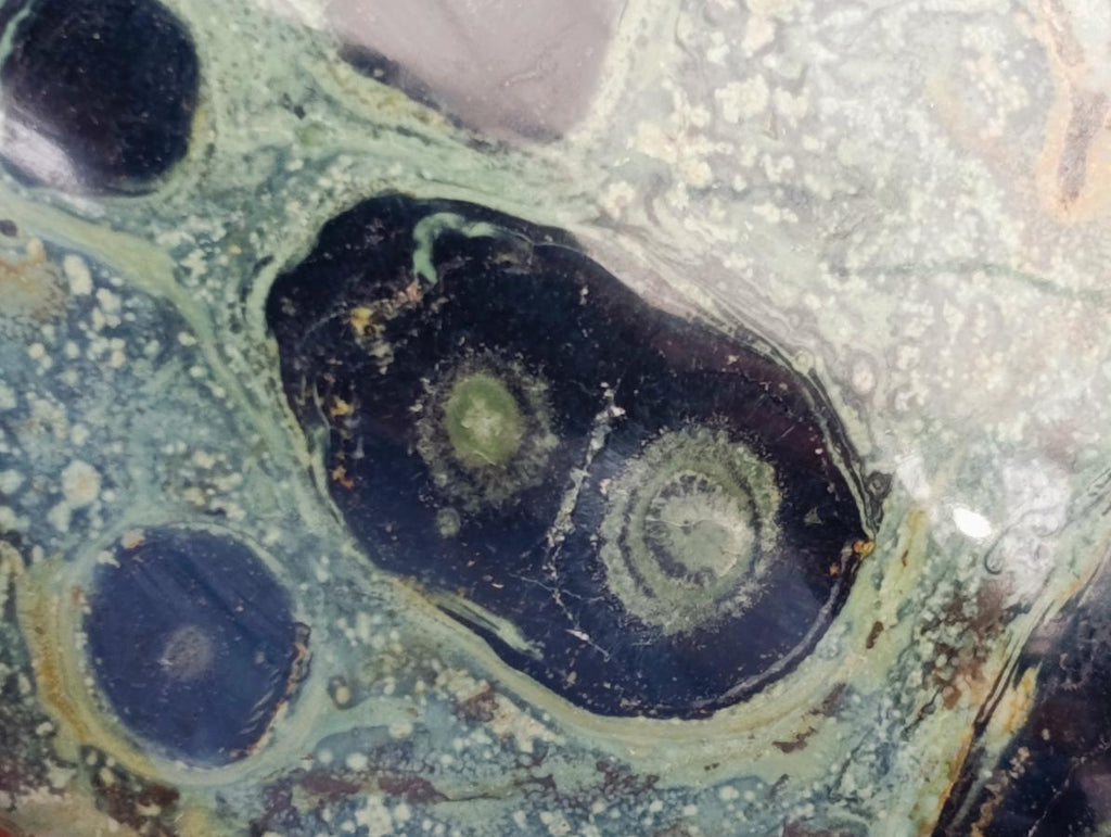 Polished Stromatolite Standing Free Forms x 2 From Katsepy, Madagascar