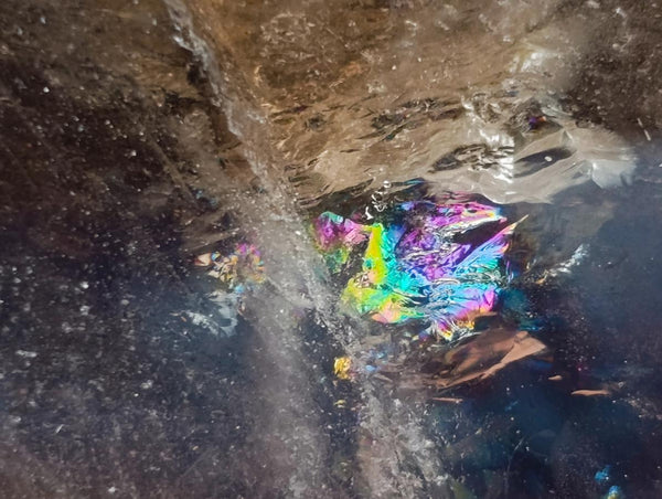 Polished Smokey Window Quartz Crystals x 3 From Madagascar