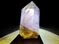 Polished Smokey Window Quartz Crystals x 3 From Madagascar