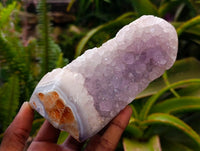 Polished Amethyst Agate Geodes x 6 From Maintirano, Madagascar