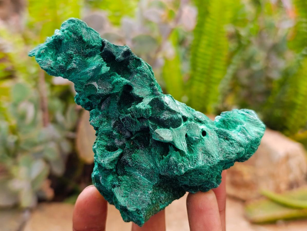 Natural Silky Malachite Specimens x 6 From Kasompe, Congo - Toprock Gemstones and Minerals 