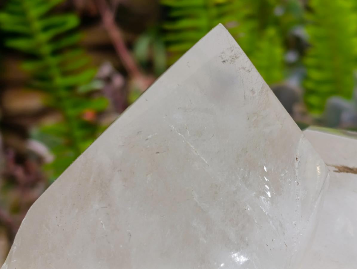 Polished Clear Quartz Crystal Clusters x 2 From Madagascar - Toprock Gemstones and Minerals 