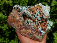Natural Drusy Coated Chrysocolla With Malachite Specimen x 1 From Lupoto Mine, Congo