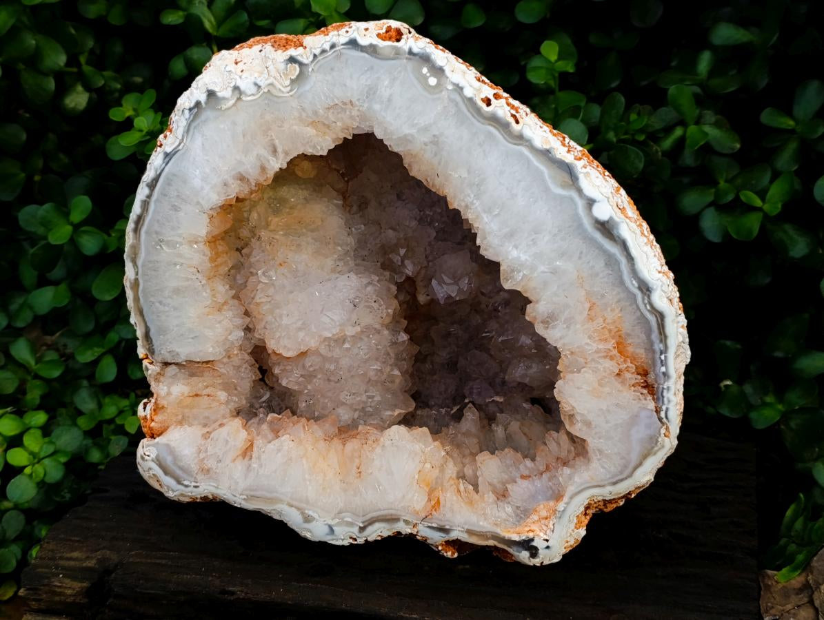 Polished XL Agate Geode x 1 From Maintirano, Madagascar