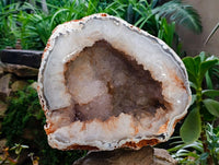 Polished XL Agate Geode x 1 From Maintirano, Madagascar