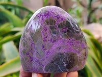 Polished Stichtite Standing Free Forms x 4 From Barberton, South Africa