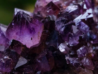 Natural Dark Purple Amethyst Quartz Crystal Plates x 12 From Boekenhouthoek, South Africa
